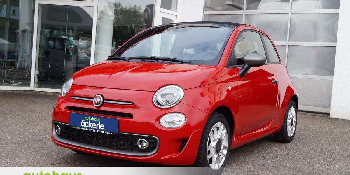 Fiat 500 20.500 km 15.990 &euro; Korb 71404