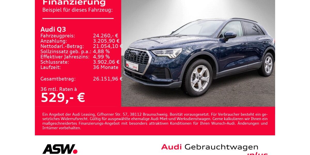Audi Q3 110.800 km 22.890 &euro; Heilbronn 74074