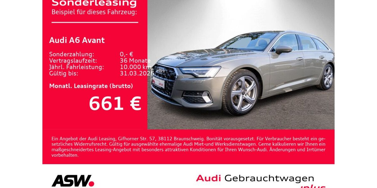 Audi A6 9.500 km 53.790 &euro; Heilbronn 74074