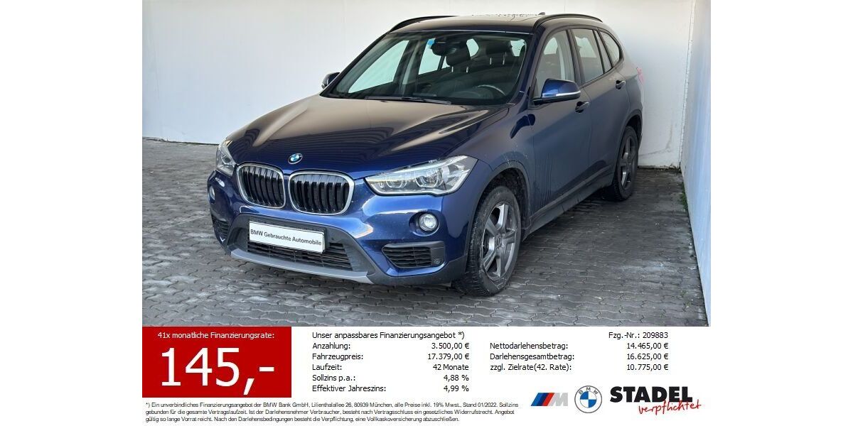 BMW X1 94.969 km 16.849 &euro; Heilbronn 74074