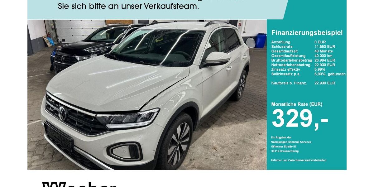 VW T-Roc 9.258 km 22.930 &euro; Weil der Stadt 71263