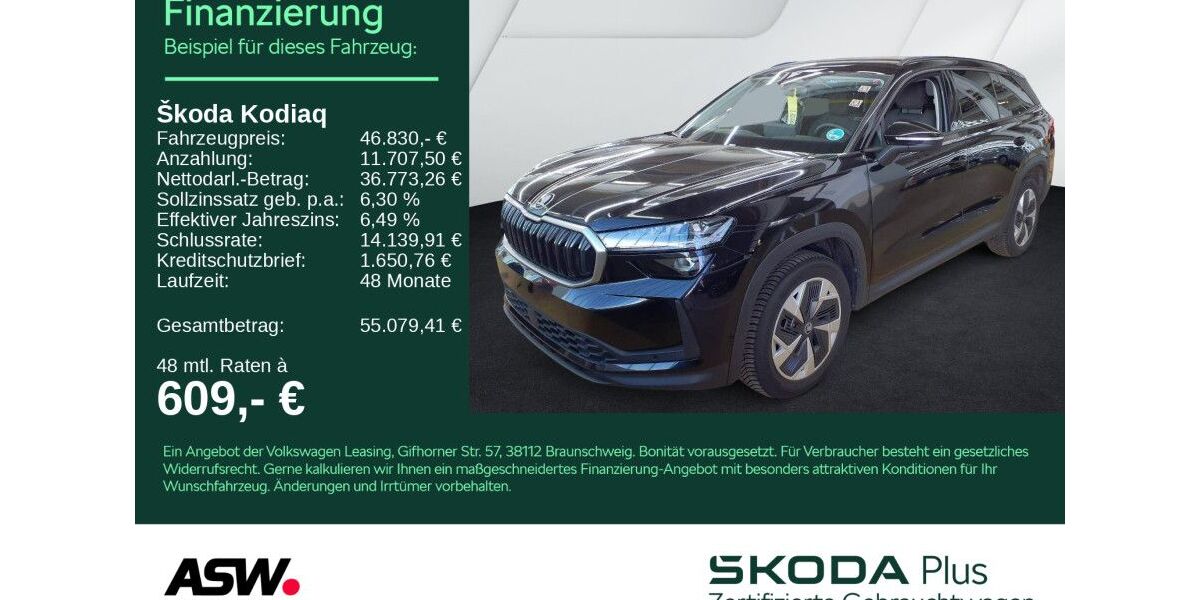 Skoda Kodiaq 24.700 km 44.930 &euro; Heilbronn 74076