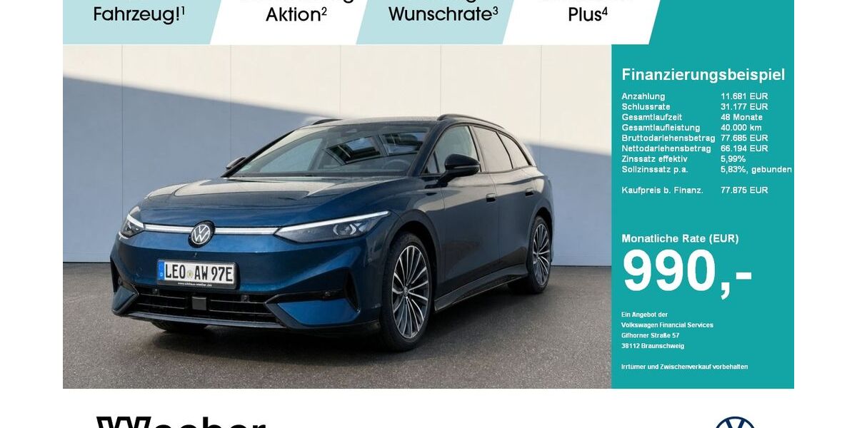VW ID.7 2.500 km 77.875 &euro; Leonberg 71229