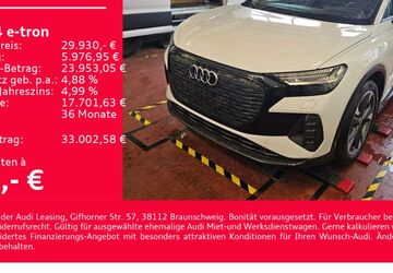 Audi Q4 e-tron 31.000 km 29.430 &euro; Heilbronn 74074
