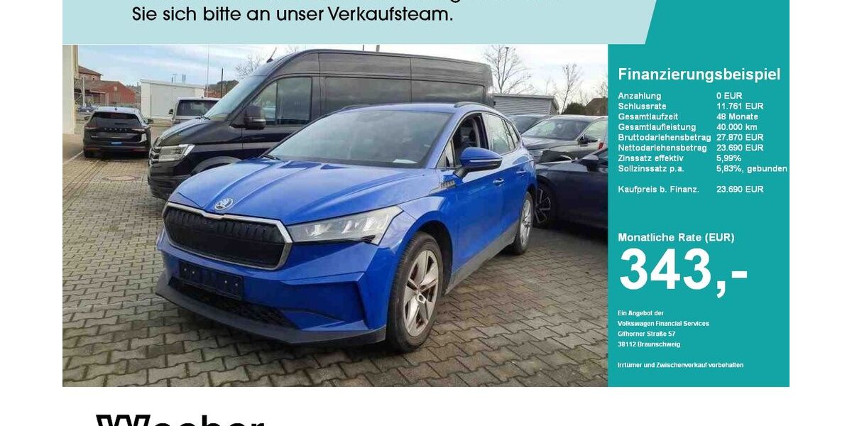 Skoda Enyaq 22.753 km 23.490 &euro; Weil der Stadt 71263