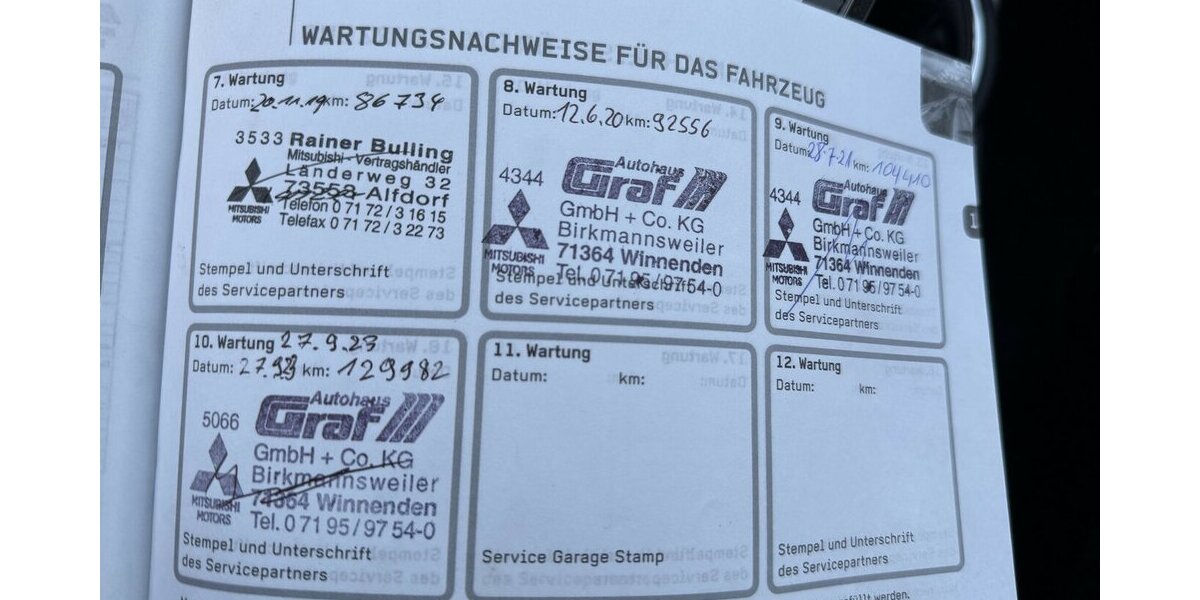 Mitsubishi ASX 4WD 1.8 DID Instyle*Leder,Navi,Xenon* 143.500 km 6.750 &euro; Schorndorf 73614