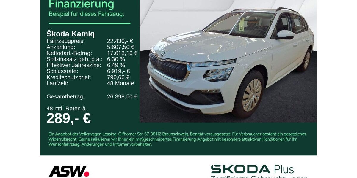 Skoda Kamiq 23.600 km 22.430 &euro; Heilbronn 74076