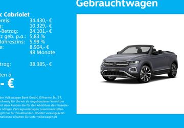 VW T-Roc 8.306 km 33.930 &euro; Stuttgart-Wangen 70188