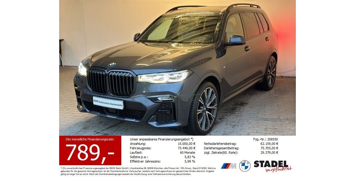 BMW X7 41.921 km 68.440 &euro; Heilbronn 74074