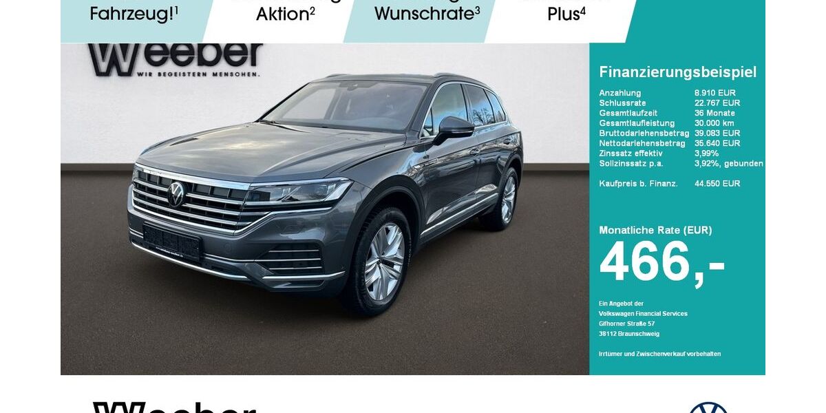 VW Touareg 58.042 km 43.890 &euro; Weil der Stadt 71263