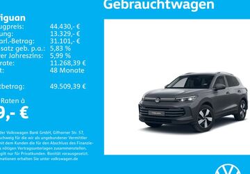 VW Tiguan 1.505 km 44.430 &euro; Stuttgart-Wangen 70188