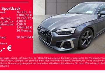 Audi A5 66.300 km 36.330 &euro; Heilbronn 74074