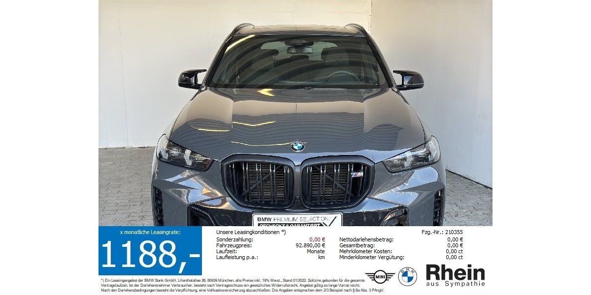 BMW X5 M60 20.831 km 91.380 &euro; Heilbronn 74076