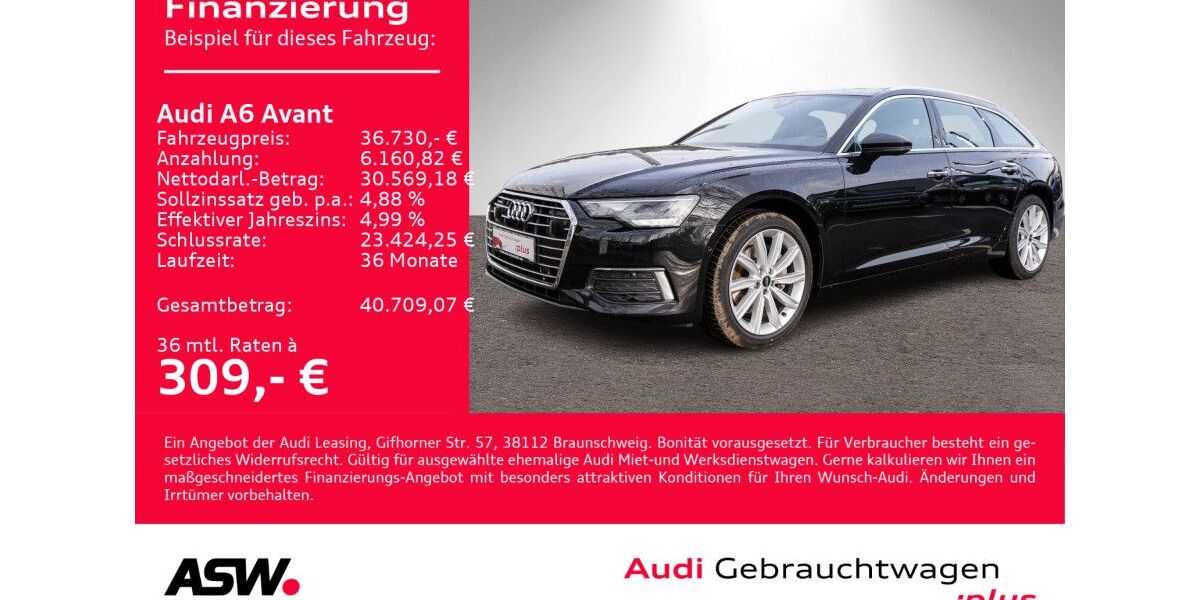 Audi A6 42.900 km 36.730 &euro; Heilbronn 74074