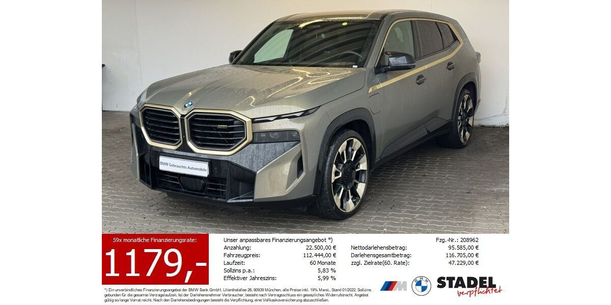 BMW XM 29.381 km 103.888 &euro; Heilbronn 74074