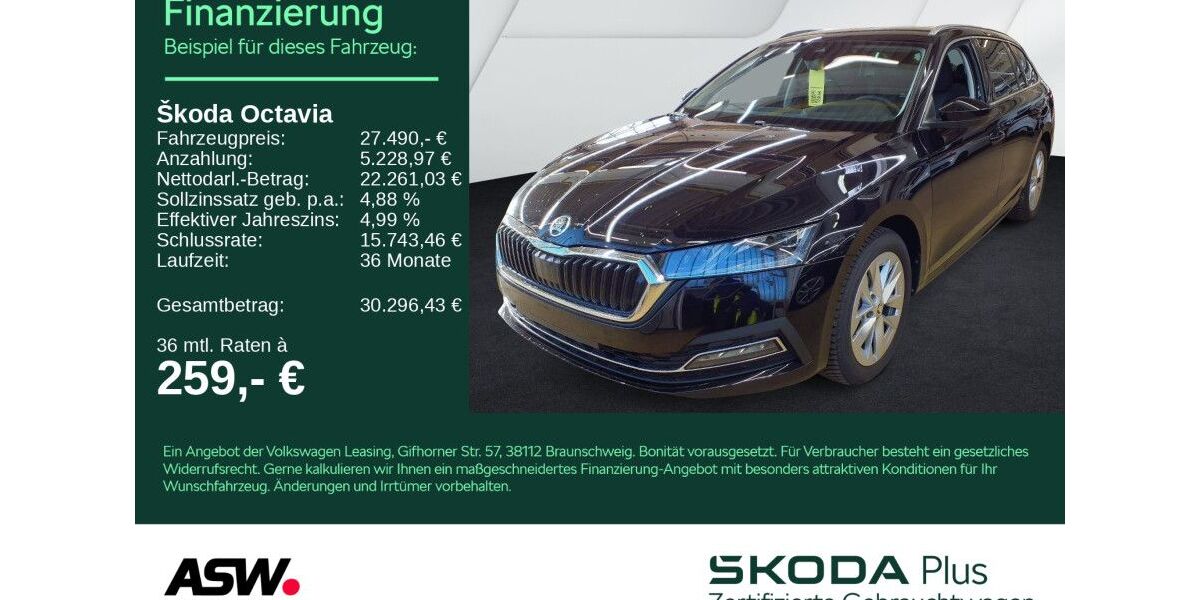Skoda Octavia 58.370 km 24.390 &euro; Heilbronn 74076