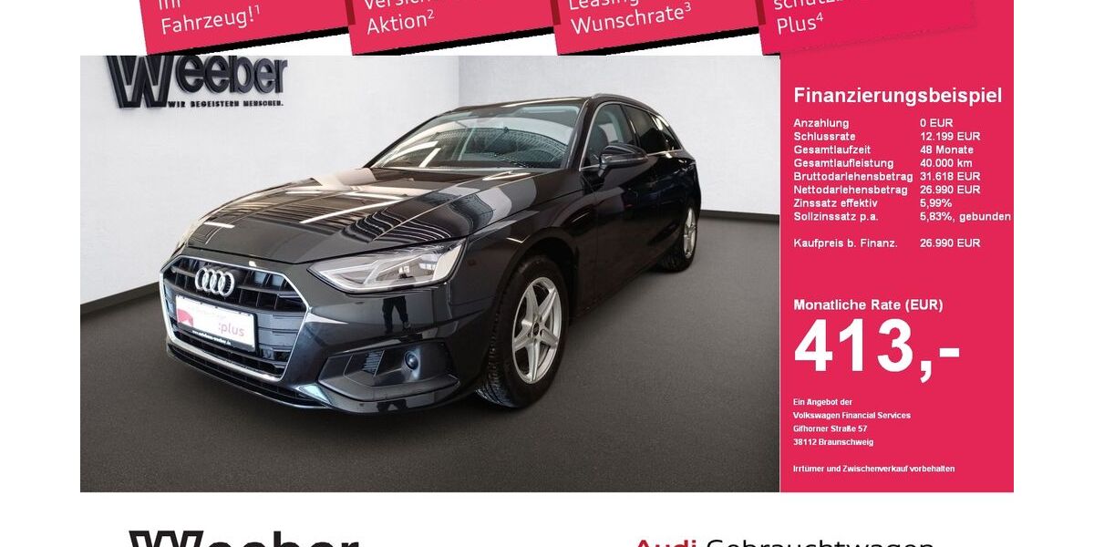 Audi A4 48.727 km 26.990 &euro; Leonberg 71229