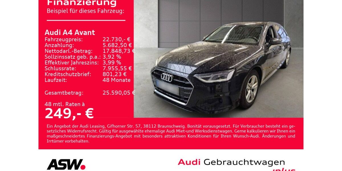 Audi A4 110.900 km 21.830 &euro; Heilbronn 74074