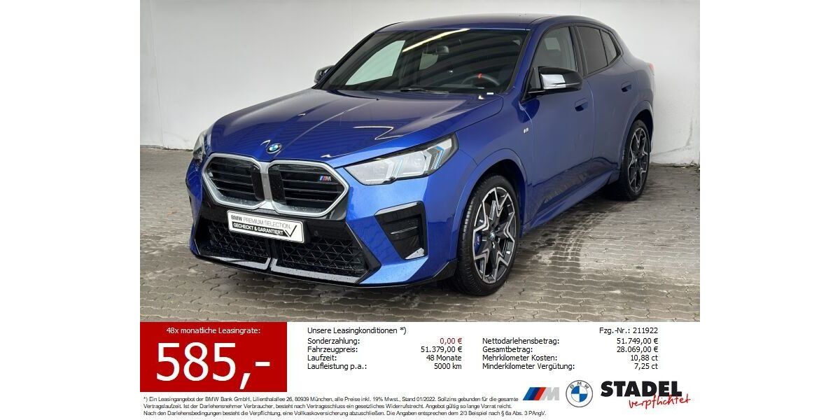 BMW X2 15.433 km 49.289 &euro; Heilbronn 74074