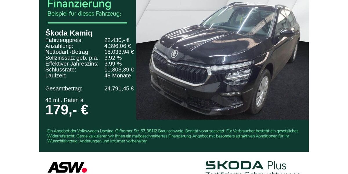 Skoda Kamiq 26.700 km 22.430 &euro; Weinsberg 74189