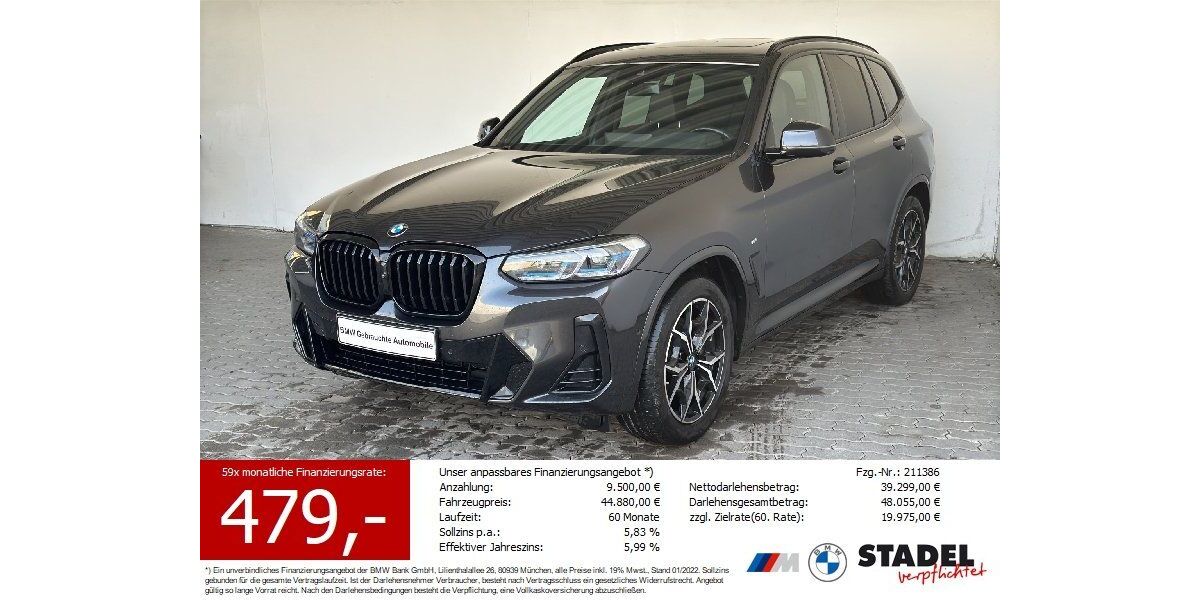 BMW X3 75.313 km 43.888 &euro; Heilbronn 74074