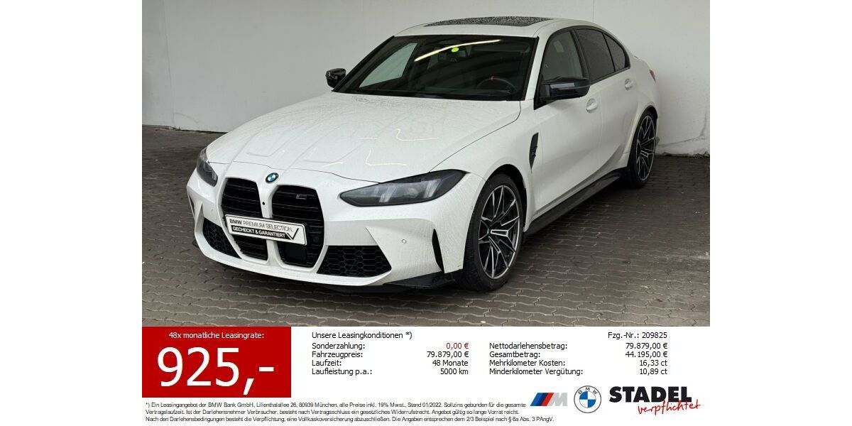 BMW M3 24.816 km 76.288 &euro; Heilbronn 74074