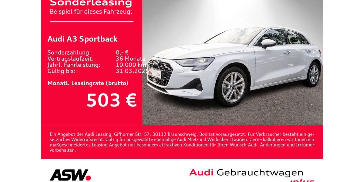 Audi A3 27.900 km 30.890 &euro; Heilbronn 74074