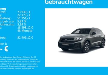 VW Touareg 24.730 km 73.930 &euro; Stuttgart-Feuerbach 70469
