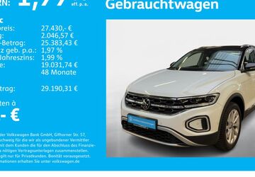 VW T-Roc 21.628 km 26.930 &euro; Stuttgart-Feuerbach 70469