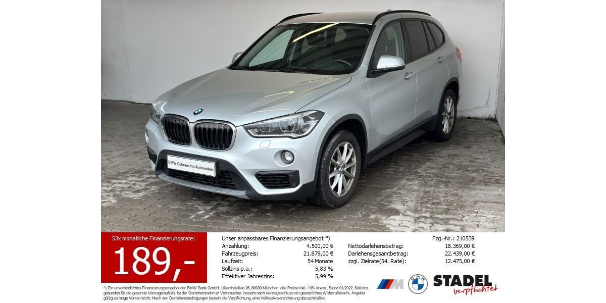 BMW X1 83.279 km 18.880 &euro; Heilbronn 74074