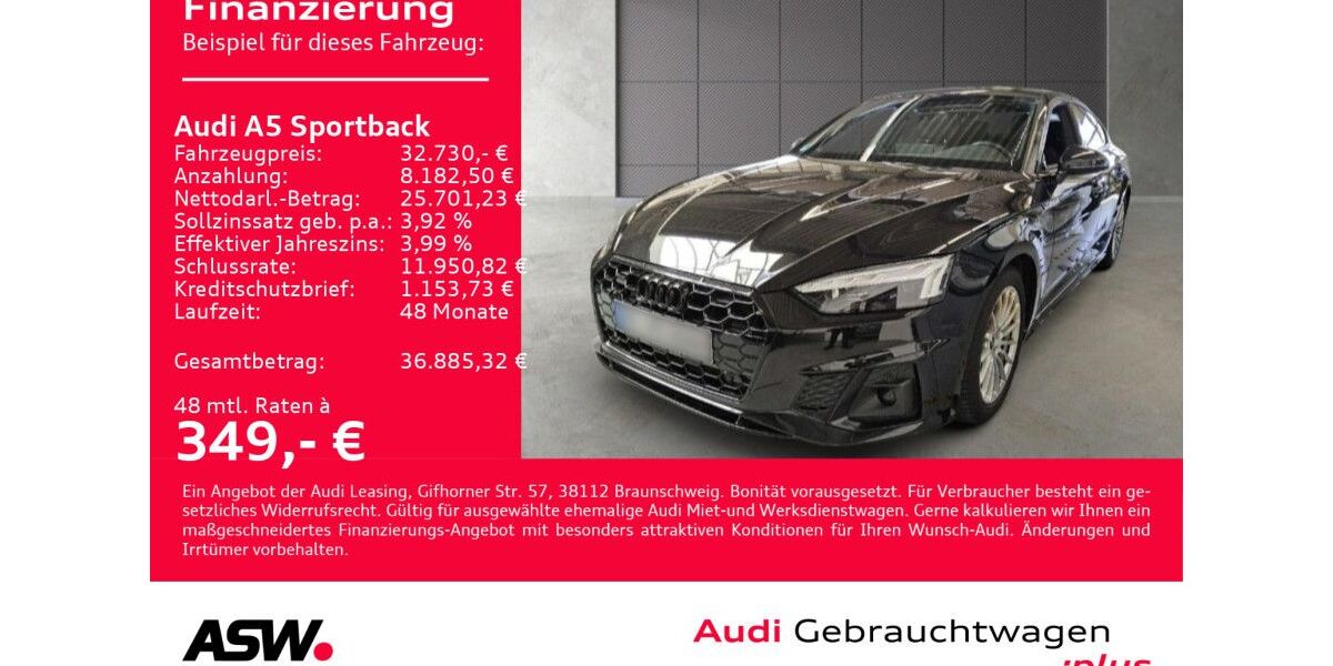 Audi A5 91.900 km 32.730 &euro; Heilbronn 74074