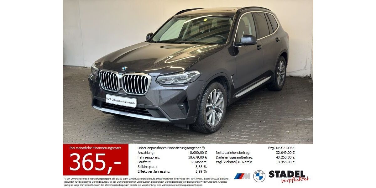 BMW X3 51.851 km 35.479 &euro; Heilbronn 74074