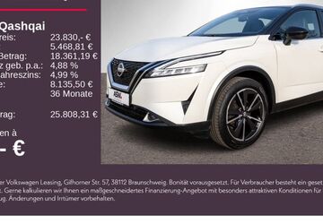 Nissan Qashqai 52.700 km 23.830 &euro; Weinsberg 74189