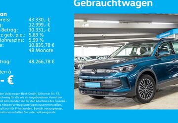 VW Tiguan 9.197 km 43.330 &euro; Stuttgart-Wangen 70188