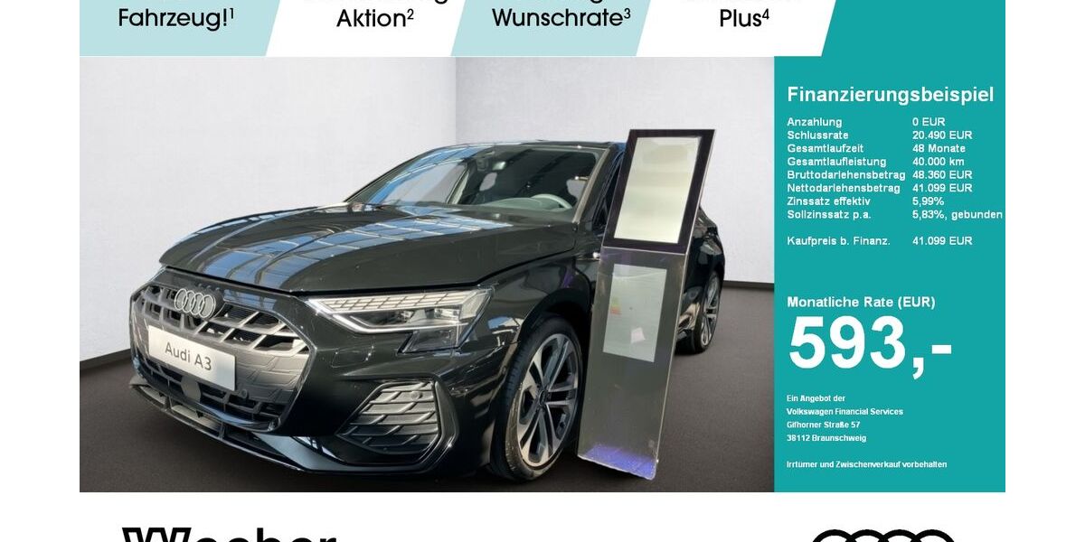 Audi A3 1.999 km 41.099 &euro; Leonberg 71229