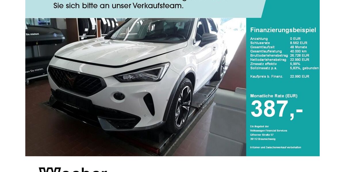 Cupra Formentor 56.997 km 22.990 &euro; Leonberg 71229