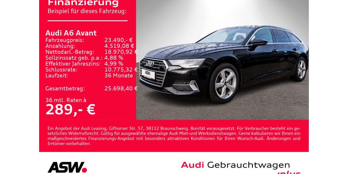 Audi A6 114.990 km 24.890 &euro; Heilbronn 74074