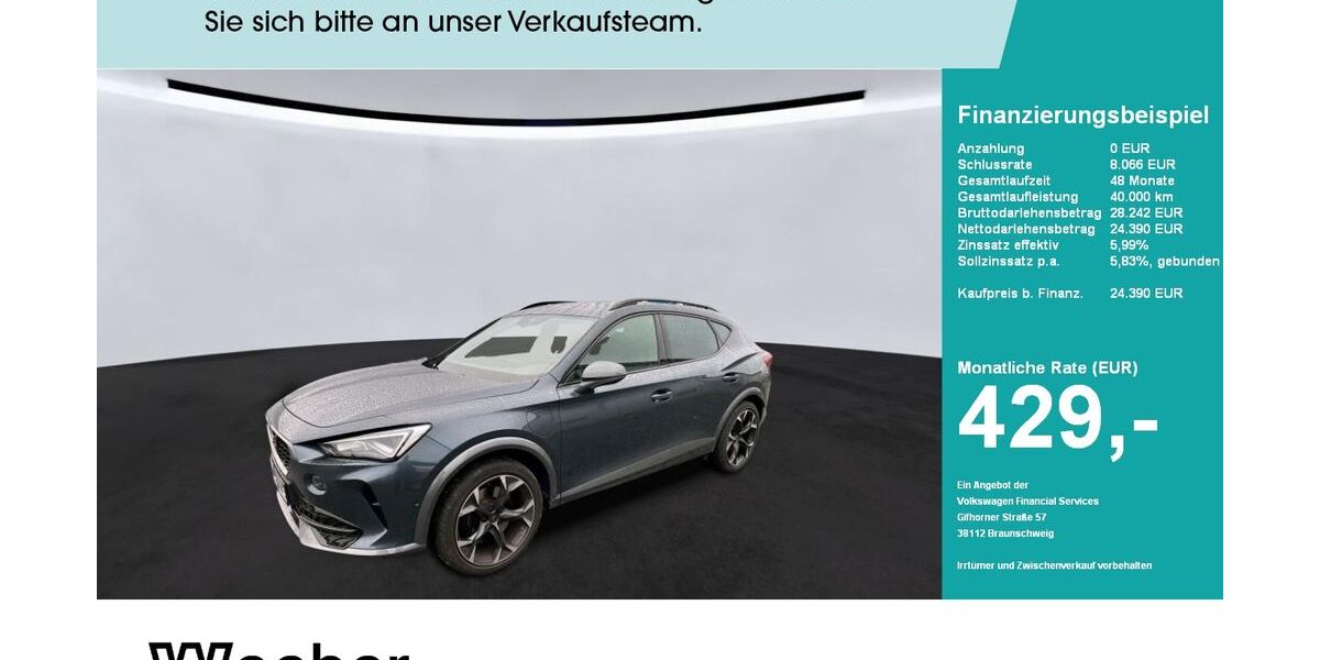 Cupra Formentor 69.692 km 23.890 &euro; Leonberg 71229