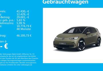 VW ID.3 5.058 km 41.430 &euro; Stuttgart 70188