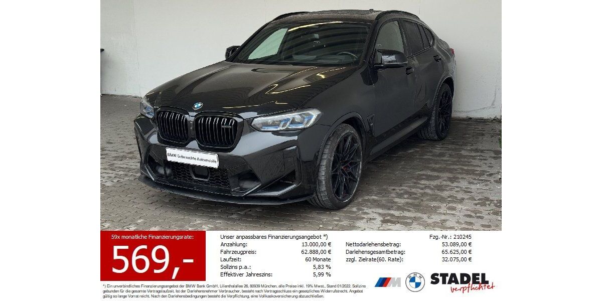 BMW X4 M 82.653 km 59.749 &euro; Heilbronn 74074