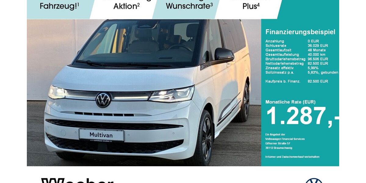 VW T7 Multivan 5.900 km 79.900 &euro; Leonberg 71229