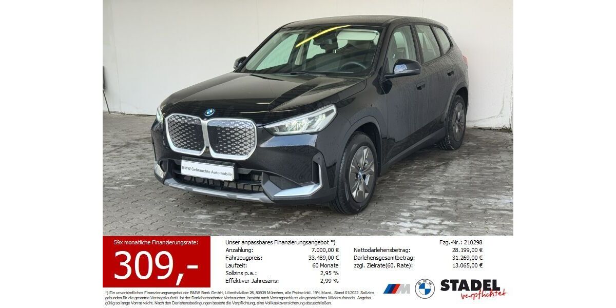 BMW iX1 21.544 km 31.789 &euro; Heilbronn 74074