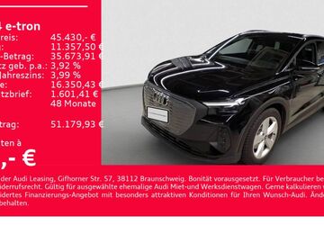 Audi Q4 e-tron 9.990 km 45.430 &euro; Heilbronn 74074