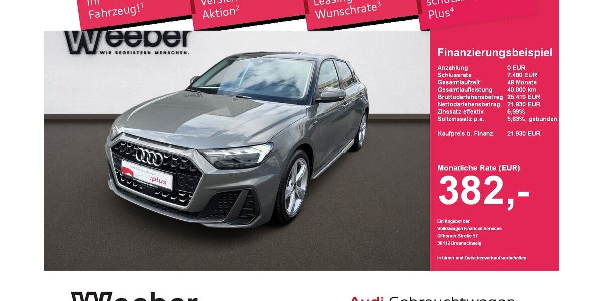 Audi A1 21.096 km 21.750 &euro; Weil der Stadt 71263
