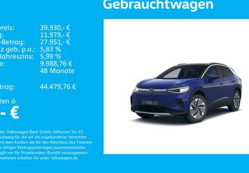 VW ID.4 13.444 km 39.430 &euro; Stuttgart-Wangen 70188