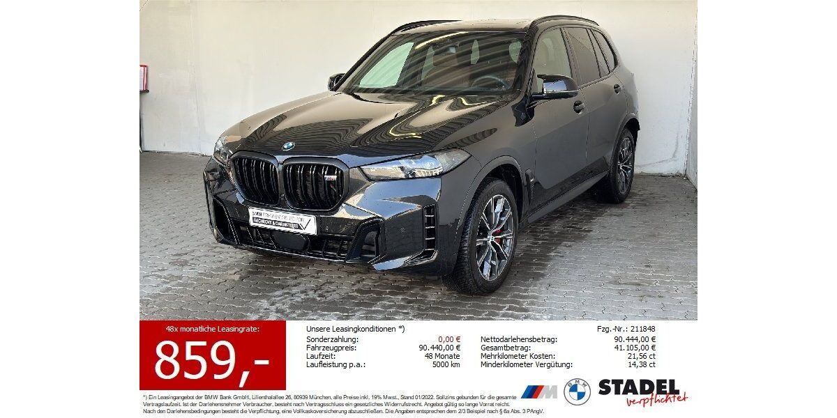 BMW X5 M60 25.253 km 87.679 &euro; Heilbronn 74074