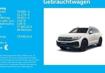 VW Touareg 6.975 km 70.930 &euro; Stuttgart 70188