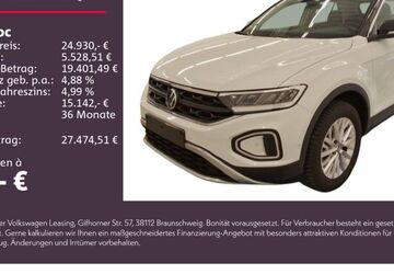 VW T-Roc 4.990 km 23.930 &euro; Weinsberg 74189
