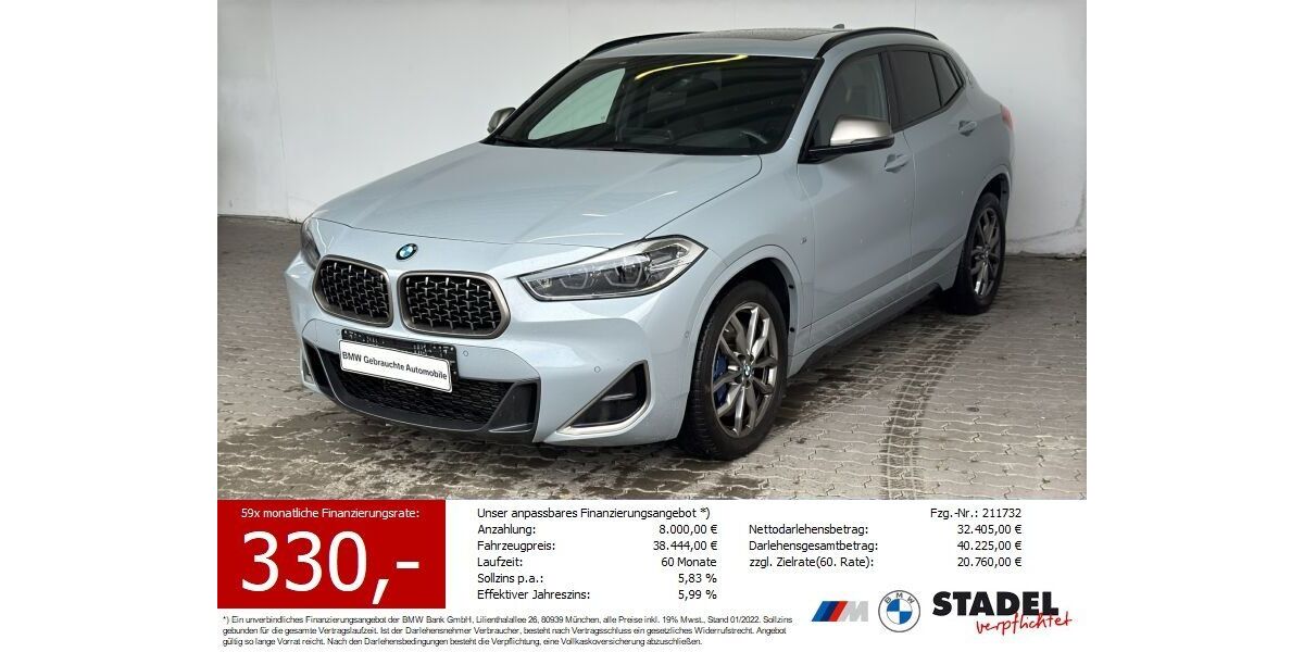 BMW X2 54.760 km 35.880 &euro; Heilbronn 74074