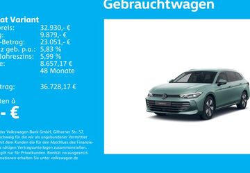 VW Passat Variant 25.722 km 32.930 &euro; Stuttgart-Wangen 70188